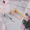 Metal Cosmetic Spatula in Stock for Cream Cosmetic Scoop Eye Cream Tool Metal Spoon