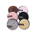 WX Custom Round High Absorption Sponge Makeup Remover Pads Facial Cleaning Puff Washable Reusable Colorful