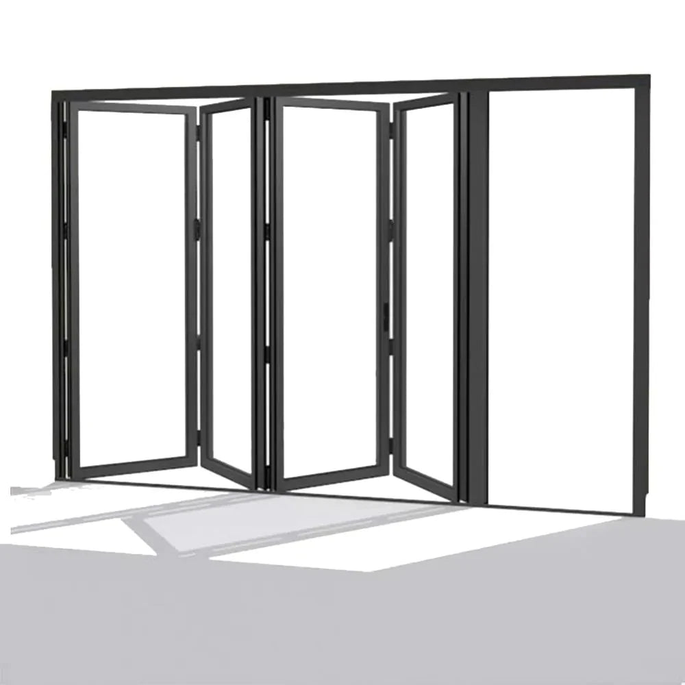 AS2047 TOMA Bifold Doors Aluminium Folding Patio Folding Doors for Store Sliding Door