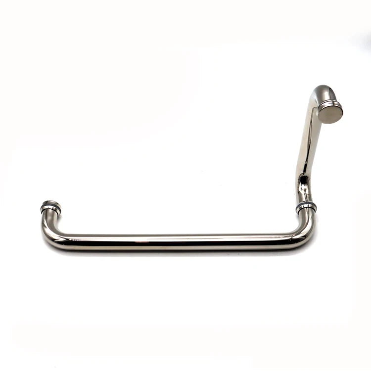 Shower Door Pull Handle 6" and Tower bar Handle 18" Polished Chromed or Brushed Nickel