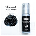 Custom Thickener Volumizer Fuller Look Scalp Concealer Instantly Create Henna-Based Black Liquid Hair Concealer Plastic Vacuum