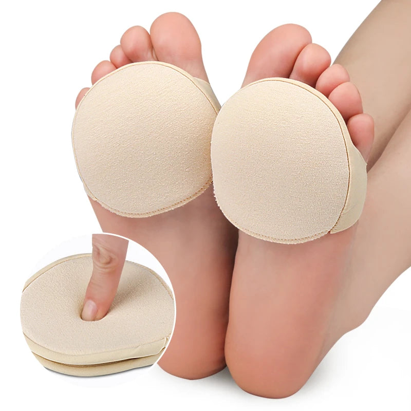 Sports & Comfort Insoles 5-Toe Sponge Material with Soft Forefoot & Ball of Foot Cushions Metatarsal Pads Relief