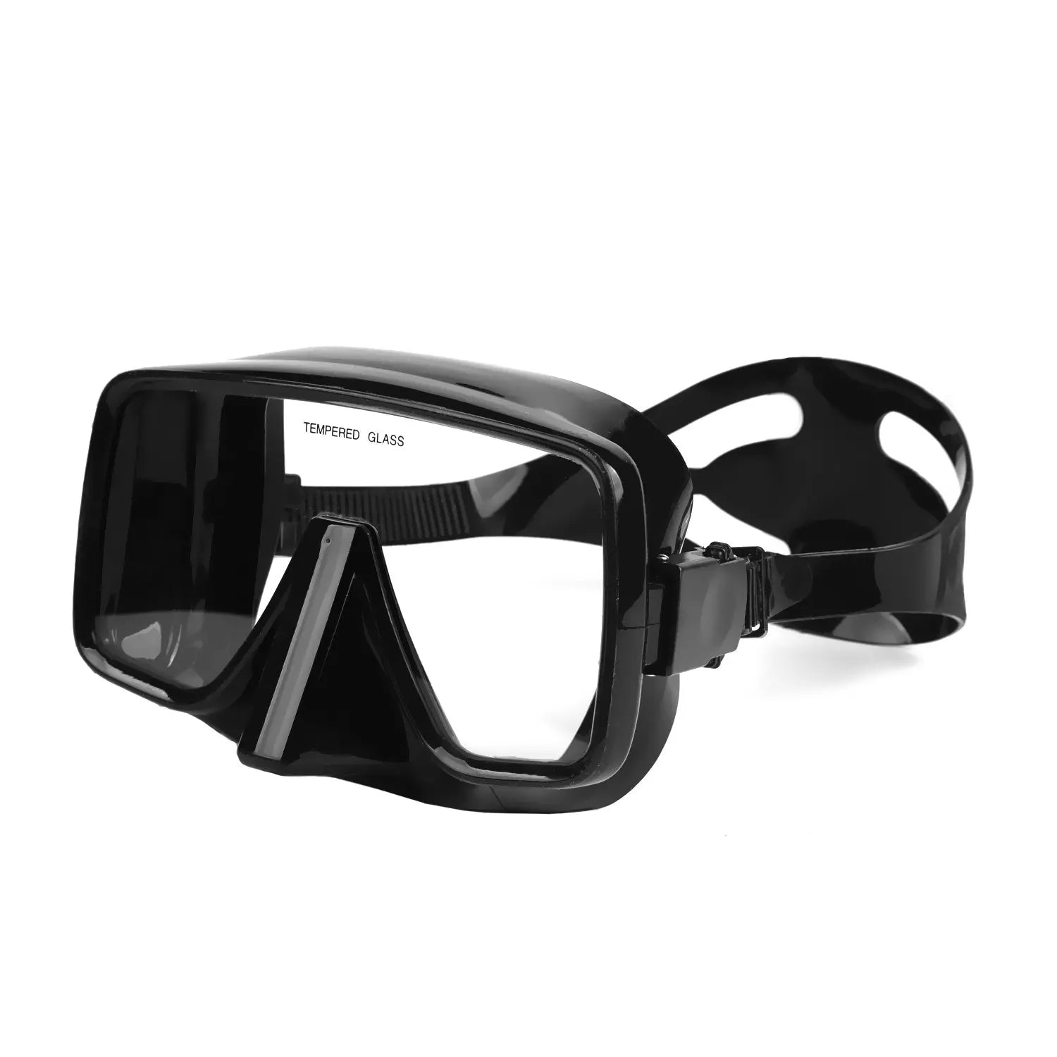Scuba Gear Adult Dive Mask with Silicone Skirt and Strap for Scuba Diving Snorkeling and Freediving