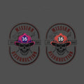 Custom Printing Color Changing Uv Indicator Sticker Color Changing Indicator Sticker Roll of Violet Light Color Change Sti