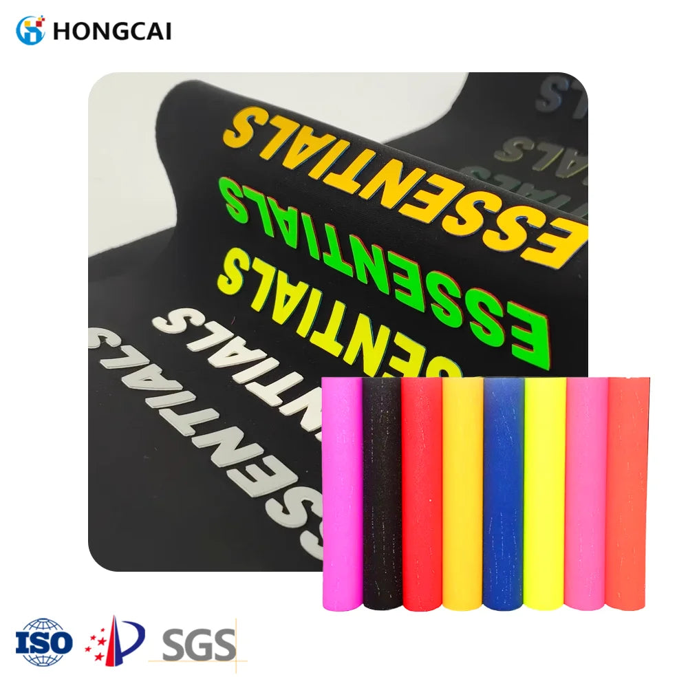Hongcai Stretchable Heat Press Vinyl Roll PU Flex HTV Transfer Film for Textile Printing PVC Iron-On Material Vinyl Wrap