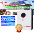 EU STOCK  48V 51.2V LiFePO4 Battery 200AH 280Ah 10kWh 5kwh Power Wall Home Energy Storage Battery  with Inverter Solar System