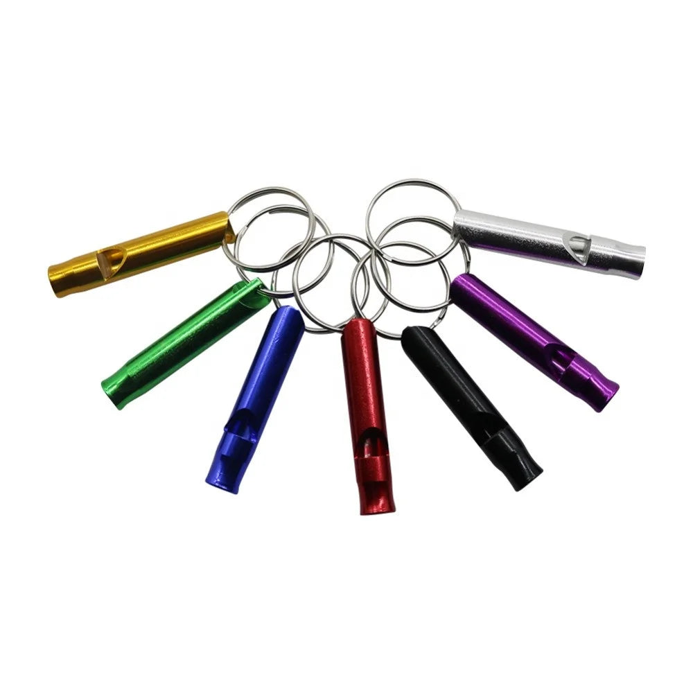 Wholesale Price Outdoor Metal Pet Training Whistle Bird Cat Dog Training Whistle