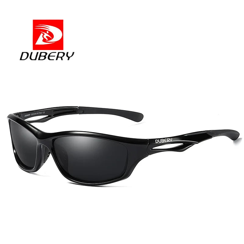 DUBERY D166 Outdoor Riding Cycling UV400 protection Fishing Sunglasses Male Classes Sport Polarized Sun Glasses Men