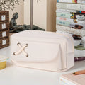 Large Pencil case Pen Bag Office School Stationery Organizer Pouch Simple Durable Multifunctional Pencil Bag for Adults