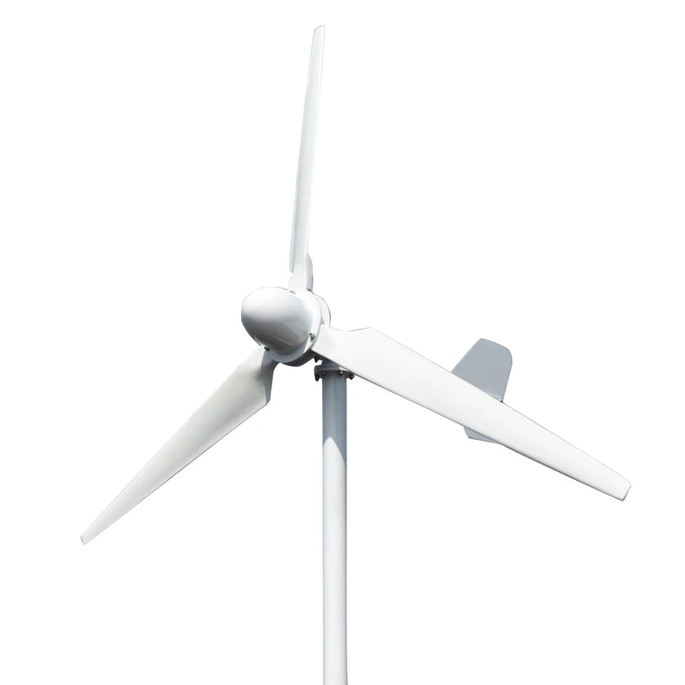 FLYT High Efficient 8KW Wind Generator 8000W 96V 110V 220V 240V 380V Horizontal Wind Turbine for Home With Hybrid Controller