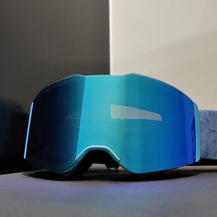 Yijia Optical Best Prescription Ski Goggles Custom logo Mirrored Colorful Coating Anti Fog UV protection Snow Snowboard Goggle