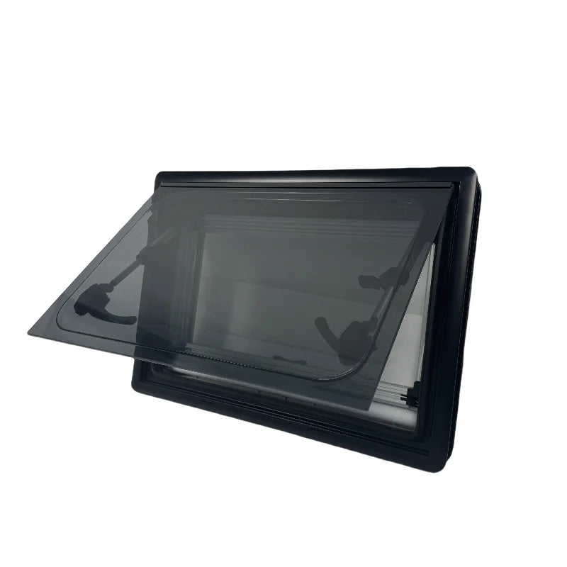1000x800mm Right Angle RV Motorhome Trailer Camper Caravan Window with Aluminum Frame and Flynet