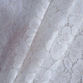 Free Sample Low MOQ 100% Polyester Customized Knitted Mesh Fabric Lace for Wedding Gown Jacquard Embroidered Style Dot Nonwoven