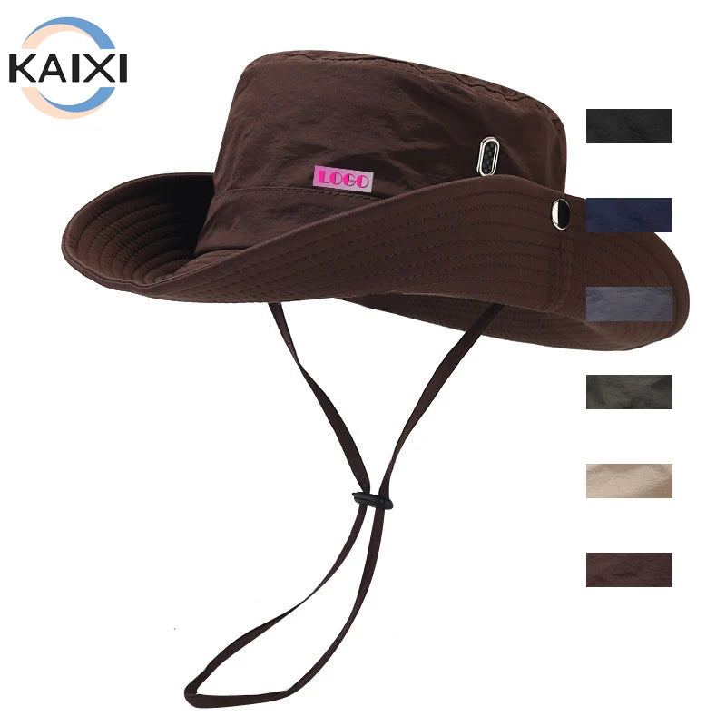Sunshade Men Summer Outdoor Fishing Leisure Mountain Climbing Sun Protection Summer Men's Outings Fisherman's Bucket Hat