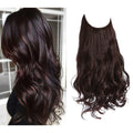 Factory Price Fast Shipping 100% European Virgin Remy Human Double Weft Halo in Human Hair Extension
