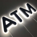 Wall-mounted Advertising 3d Led Backlit Channel Letter Sign for Indoor and Outdoor