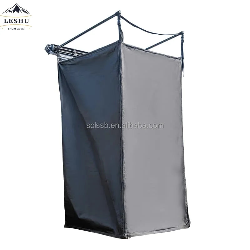 Factory Price Custom Outdoor Changing Clothes Shower Tent Camp Car Side Shower Tent with Lights