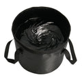 12L Waterproof Water Wash Basin Fishing Folding Outdoor Portable Bucket Foot Bath Container Storage Carrier Beach Bag