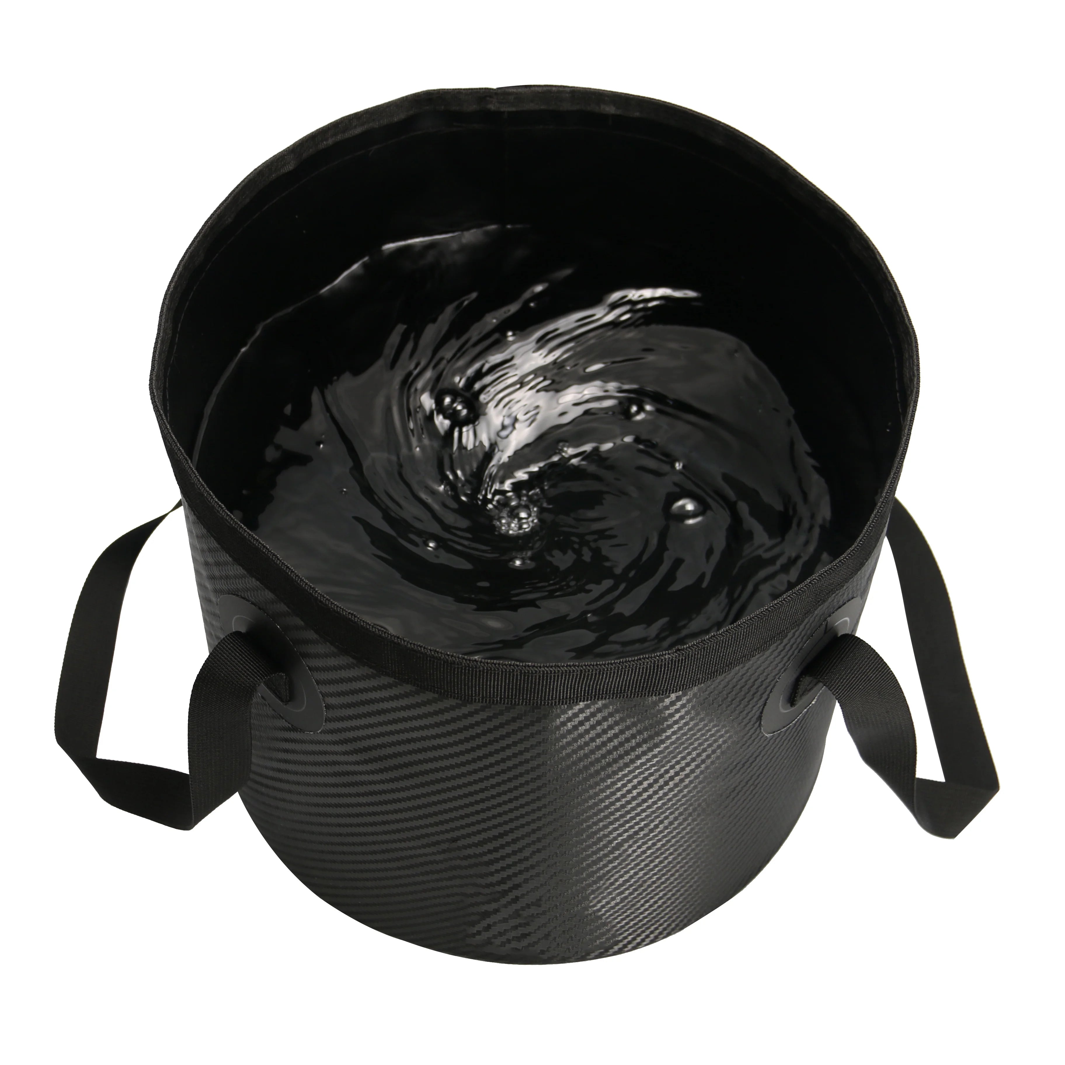 12L Waterproof Water Wash Basin Fishing Folding Outdoor Portable Bucket Foot Bath Container Storage Carrier Beach Bag
