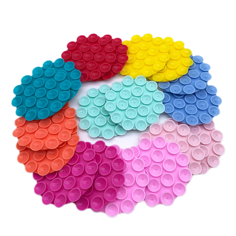 Silicone Suction Phone Case Adhesive Round Mount Holder for Selfies and Videos Hand Mobile Devices Mount