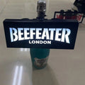 New Reusable Portable Iron LED Glowing Bottle Display Rack with Fireworks Sparkler Holder and Flashing Effect