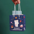 Luxury Medium Colorful Craft Paper Bag with Handle Animal Safari Paper Gift Potli General Tote Bag for Gifts