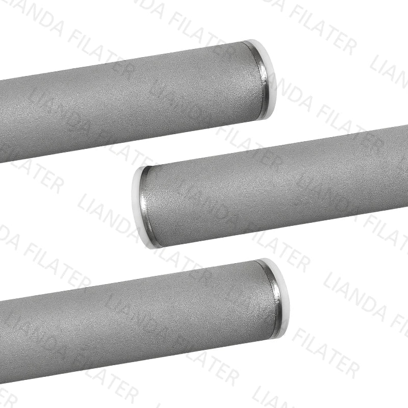 LIANDA 52 mm OD Filter Element SS316L 100 Micron Sintered Metal Powder New for Brewery & Beverage Filtration