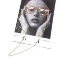 Classic Butterfly Sunglasses Chain Silver Gold Plated Metal Eyeglass Accessories Neck Strap Reading Glasses Chain for Women