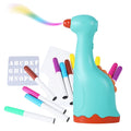 Arts and Crafts Air Marker Sprayer Coloring Pens Refill Markers for Electric Magic Spray Pen for Kids