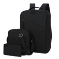 Custom Logo Anti-Theft Black Nylon Laptop Backpack New Designer Office & School Bag with Zipper Closure Waterproof Features
