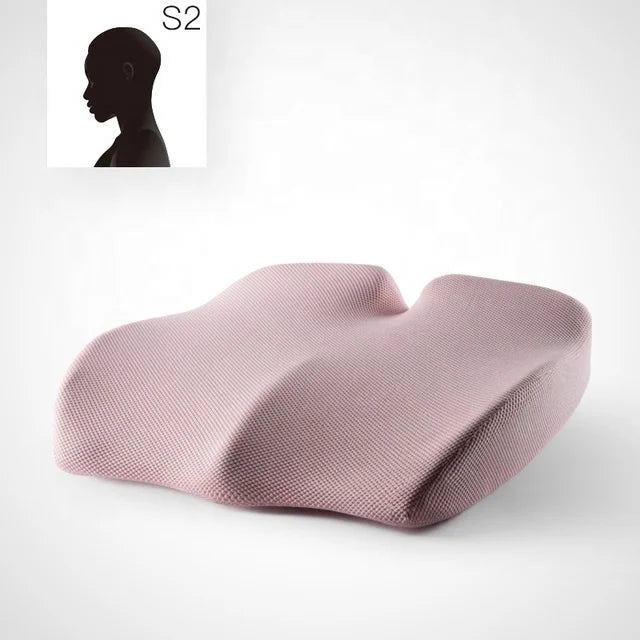 Bravo Cushion Seat Pad Car Cushion Seat Ergonomic Orthopedic Coccyx Chair Pads for Home Office Memory Foam Cushion MegaBDM