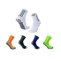 Custom Logo Cheap Price Anti-slip Grip Football Soccer Short Sport Socks for Adults and Children