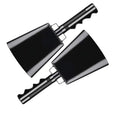 Promotional Metal Noisemaker Cowbells With Handle 10 Inch Education Wholesale Sales New Design Cowbell With Handle Great Price
