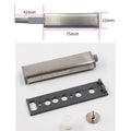 Stainless Steel + POM Bottom Magnetic Push to Open System Rebound Device for Furniture Cabinet Door