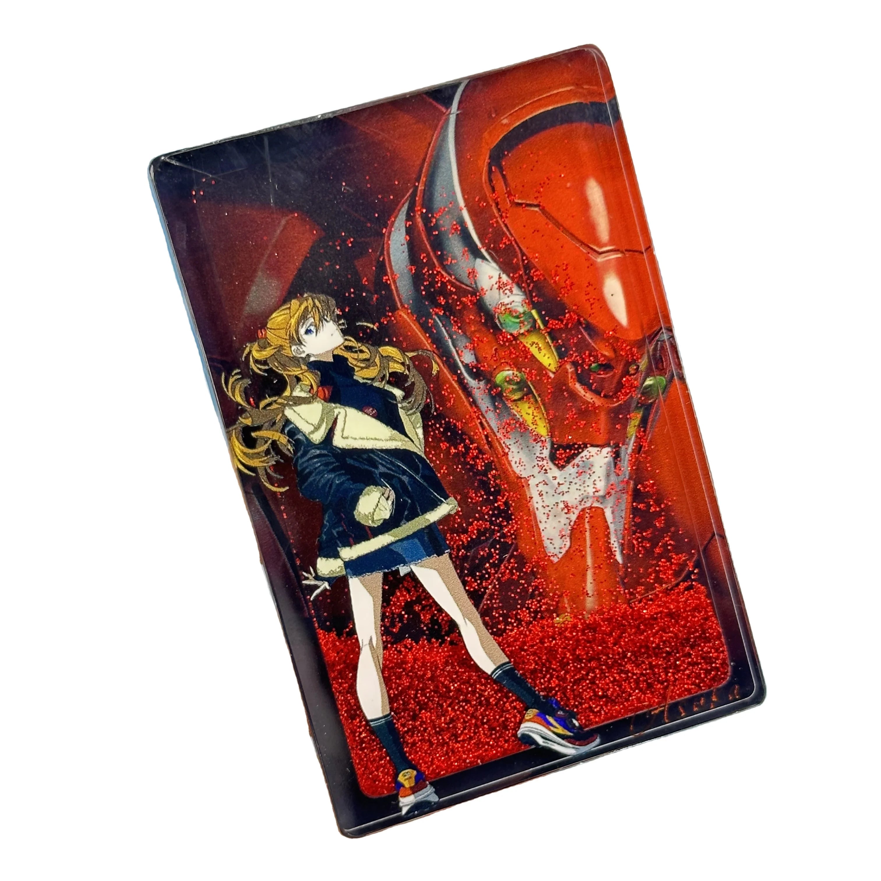 Custom Anime Design of Vibrating Key Chain Anime Figure Acrylic Charm Vibrator Key Chain Custom Acrylic Key Chain