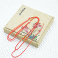 Handmade Braided Line Rope String 2mm Cord Jade Beads for Beads Pendant Necklace Jewelry Red Black Dark Green