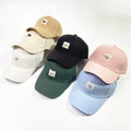 Custom Embroidery Logo 100% Cotton Canvas Dad Hat Solid Color Outdoor Sport Baseball Cap Men Women Sporty Style Common Gorras