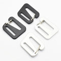 Hot Sale Adjustable Anodized Aluminium Bag Webbing Strap Belt G Hook Buckle G Shape Snap Hook