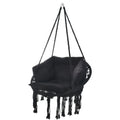 New Released Modern Outdoor Swing Hammock Rope Hanging Chair with Soft Cushion Pillow for Bedroom & Park Use