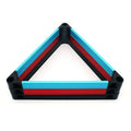 New Premium Quality Billiards Pool Ball Metal Triangle Aluminium Alloy Tripod Rack for 2-1/4" 57.2mm Size Pool Ball