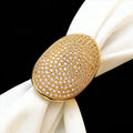 Bling Cubic Zirconia Paved Fashion Iced Out Brass Statement Ring for Men & Women