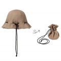 Men Women Fashion Foldable UV protection Sun Hats Dress Bucket Hat Fisherman Hat Can Pack As a Pocket Bag