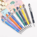 Customized Multicolour Universal Metal Soft Touch Screen Active Ball Pen with for Stylus Sports Type for Advertising Logo