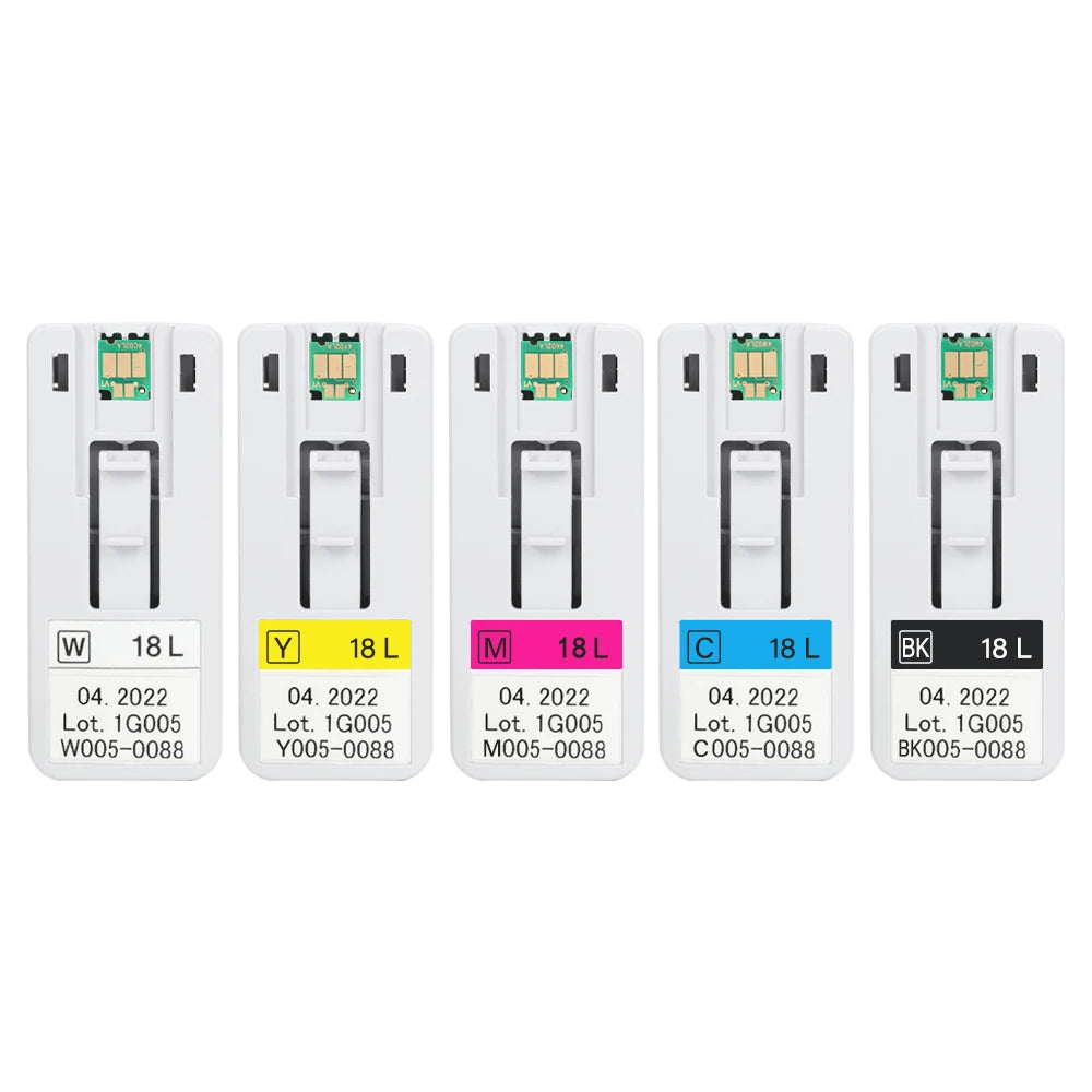 New Product 18L One Time Use Chip Gtx Ink Chip for Brother GTX-600 DTG Printer