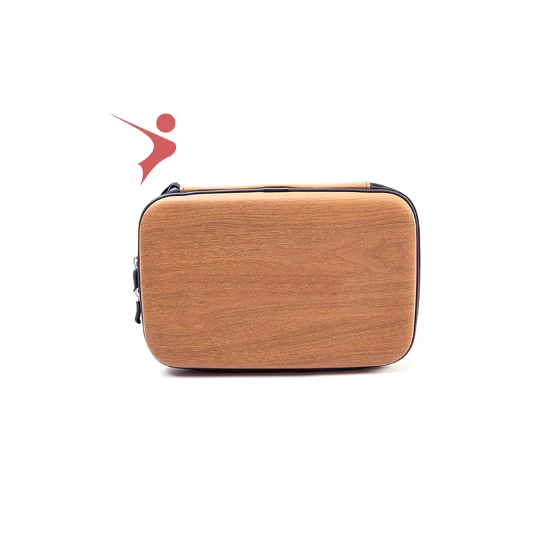 Square Hard Shell Table Tennis Racket Bagcustom logo Table Tennis Racket Bag EVA Composite Material Waterproof Racket Bag