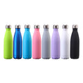 [JT-C17]500ml Custom Logo Vacuum Insulated Stainless Steel Water Bottle Double Walled Cola Shape Sport Water Bottle