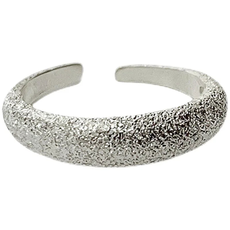 925 Sterling Silver Sky Star Ring Opening Ring Design Sense of Starry galaxy Light Luxury Niche Ring New