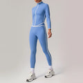 Wholesale Sport Suit Women Fitness Clothing Gym Sportswear Running Leggings and Jackets Yoga Wear Set