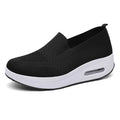 Women's New Thick Bottom Non-slip Walking Shoes Comfortable Soft Bottom Ladies Sports Shoes Solid Colour Fashion Ladies Shoes