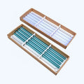 Straw Set Package Promotion Glass Clear Straws Colored Glass Drinking Straws Bar Accessories Customer Logo Customized for Free